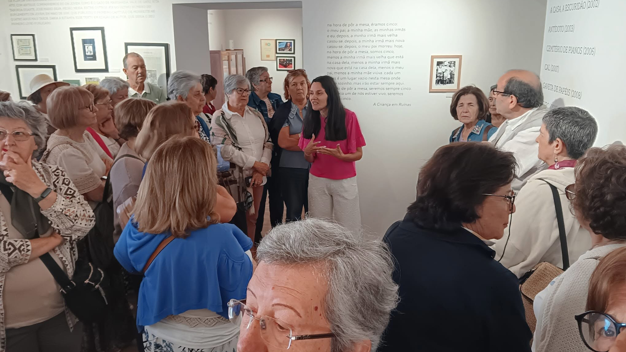 Visita da Universidade Sénior do Seixal a Galveias